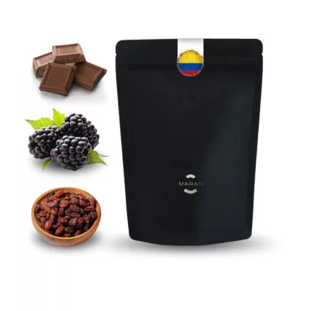 Colombia Suukala- Szemes kávé, világos pörkölés - 1000g