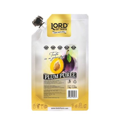 LORD OF TASTE gyümölcspüré, szilva, 1kg