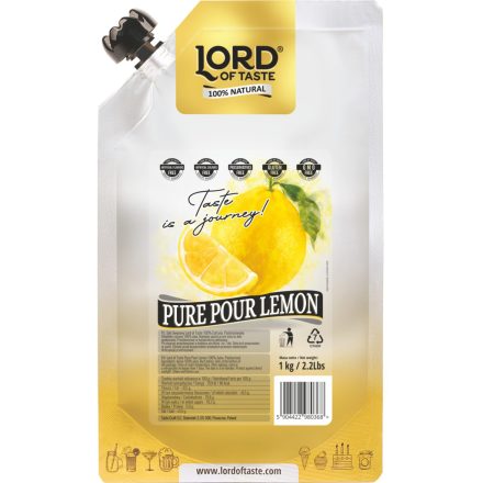 LORD OF TASTE gyümölcslé, citrom, 1kg