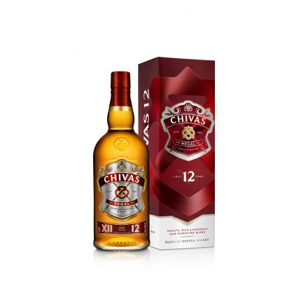 Chivas Regal 12 éves  díszdobozban 1l Blended Skót Whisky [40%]