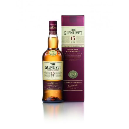 The Glenlivet 15 éves The French Oak Reserve 0,7l Single Malt Skót Whisky [40%]