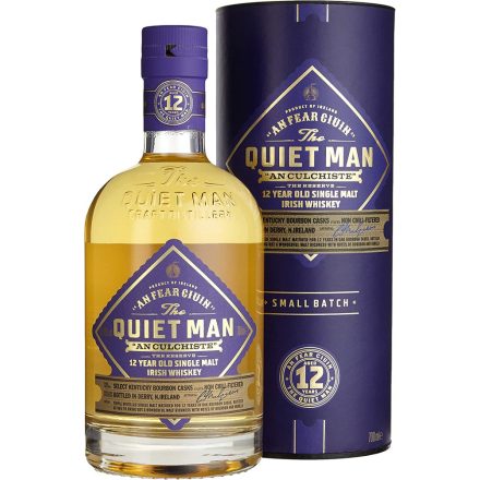 The Quiet Man "An Culchiste" The Reserve 12 éves Single Malt Ír Whiskey 0,7l [46%] 
