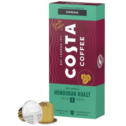 COSTA COFFEE Honduran Espresso 10db kapszulás kávé (Nespresso kompatibilis)