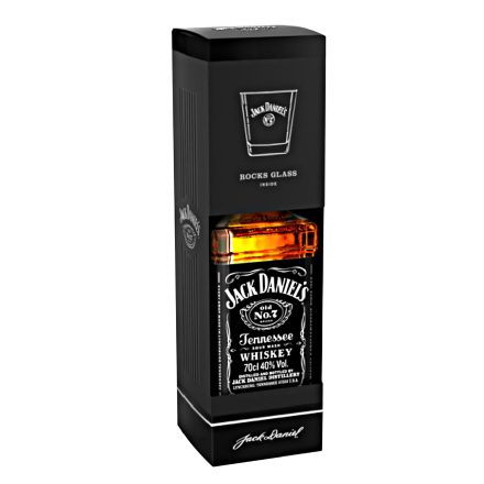 Jack Daniels 0,7l pohárral Tennessee whiskey [40%]