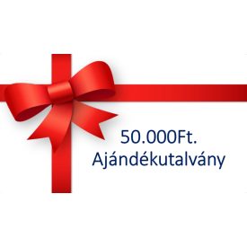 Ajándékutalvány 50.000Ft.
