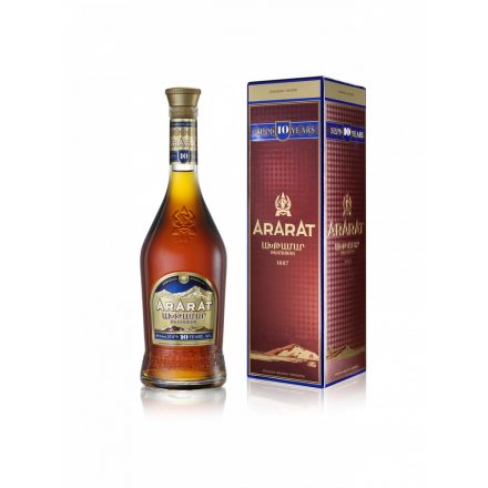 Ararat 10  éves Akhtamar díszdobozban 0,7l Brandy [40%]
