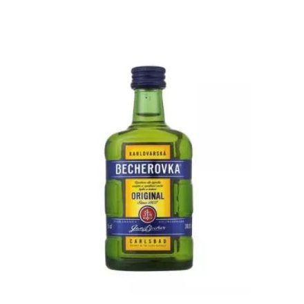 Becherovka 0,05l Keserű likőr (bitter) [38%]