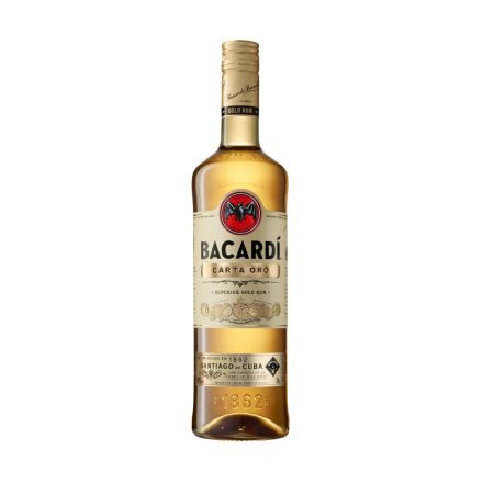Bacardi Carta Oro 0,7l Érlelt Rum [37,5%]