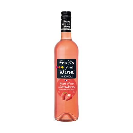 fruits & Wine Rosé & Strawberry 0,75l Bor + Gyümölcs [7,5%]