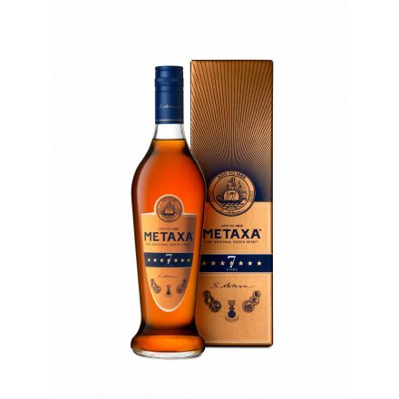 Metaxa 7* 0,7l Brandy jellegű szeszesital [40%]