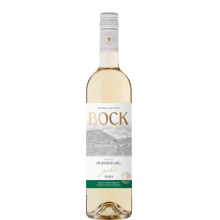 Bock Villányi Olaszrizling 2024. 0,75l száraz fehérbor
