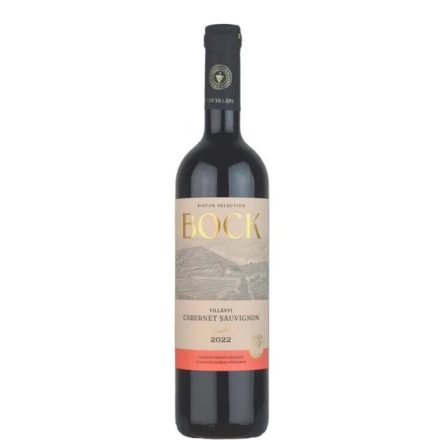 Bock Villányi Cabernet Sauvignon 2022. 0,75l száraz vörösbor