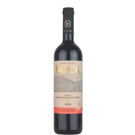 Bock Villányi Cabernet Sauvignon 2022. 0,75l száraz vörösbor