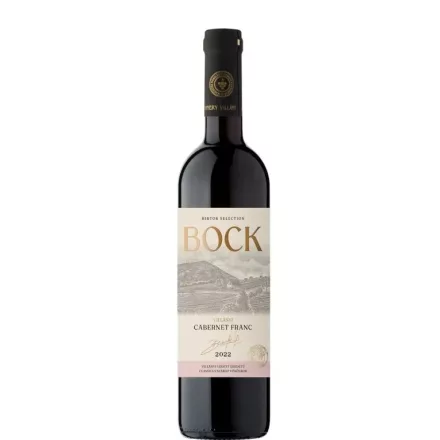 Bock Villányi Cabernet Franc 2023. 0,75l száraz vörösbor