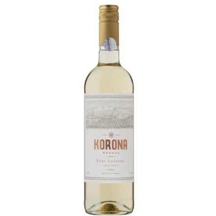 Egri Korona Borház Egri Leányka 2024. 0,75l száraz fehérbor