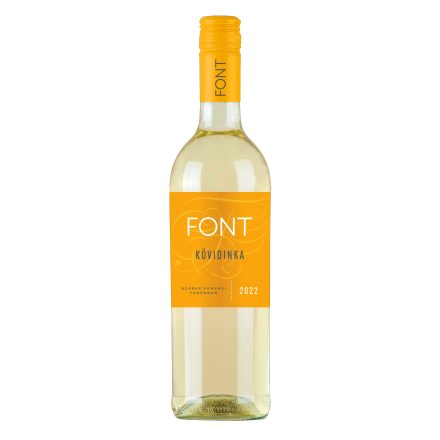 Font Duna-Tisza közi Kövidinka 2024. 0,75l száraz fehérbor
