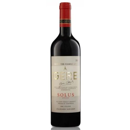 Gere A. Villányi Solus Merlot 2022. 0,75l száraz vörösbor