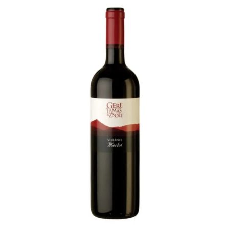 Gere T. & ZS. Válogatás Villányi Merlot 2017. 0,75l száraz vörösbor