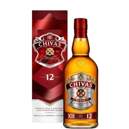 Chivas Regal Whisky 12 years Blended Scotch 0,7l DD.