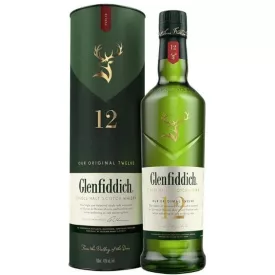 Glenfiddich Whisky 12 years Single Malt Scotch 0,7l DD.