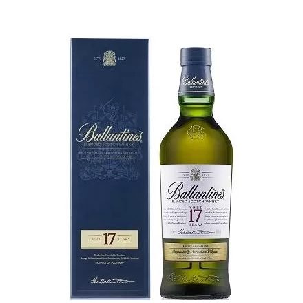 Ballantines Whisky 17 years Blended Scotch The Original 0,7l DD.