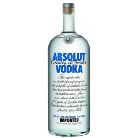 Absolut Vodka Blue 4,5l