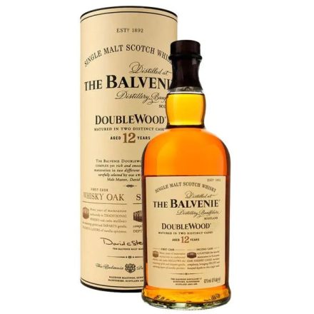 Balvenie Whisky 12 years Double Wood Single Malt Scotch 0,7l DD.