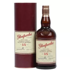   Glenfarclas Whisky 15 years Highland Single Malt Scotch 0,7l DD.