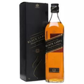   Johnnie Walker Whisky 12 years Black Label Blended Scotch 1l DD.