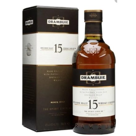 Drambuie Whisky 15 years Speyside Malt 0,7l DD.