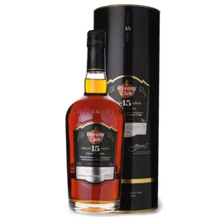 Havana Club Rum 15 years Anejo (kerek) 0,7l DD.