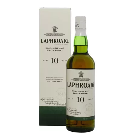 Laphroaig Whisky 10 years Islay Single Malt Scotch 0,7l DD.