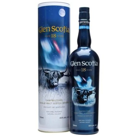 Glen Scotia Whisky 18 years Campbeltown Single Malt Scotch 0,7l DD.