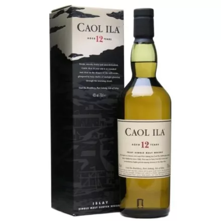 Caol Ila Whisky 12 years Islay Single Malt 0,7l DD.