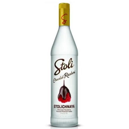 Stolichnaya Vodka Flavored Stoli Chocolate Razberi (csokis málna) 0,7l