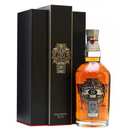 Chivas Regal Whisky 25 years Original Blended Scotch 0,7l DD.