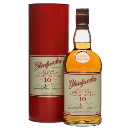 Glenfarclas Whisky 10 years Highland Single Malt Scotch 0,7l DD.
