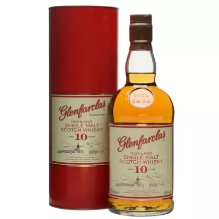 Glenfarclas Whisky 10 years Highland Single Malt Scotch 0,7l DD.