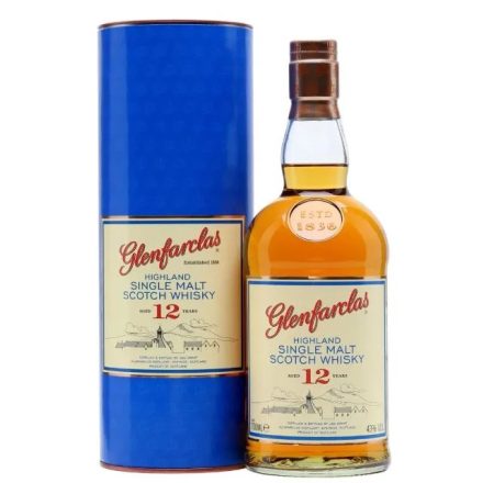 Glenfarclas Whisky 12 years Highland Single Malt Scotch 0,7l DD.
