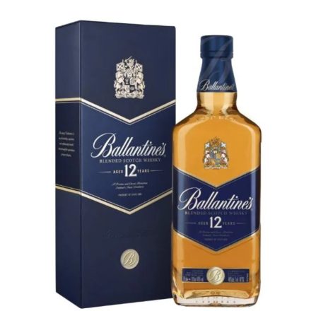 Ballantines Whisky 12 years Blended Scotch 0,7l DD.