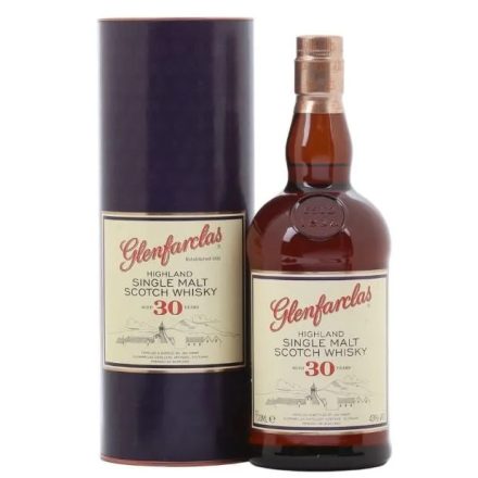 Glenfarclas Whisky 30 years Highland Single Malt Scotch 0,7l DD.