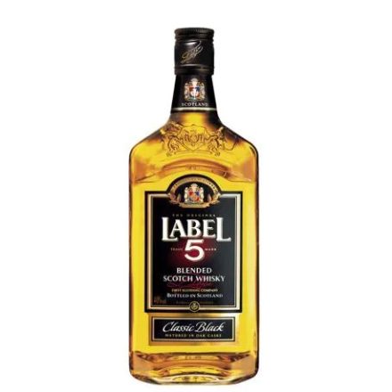 Label 5 Whisky Classic Black Blended Scotch 0,7l
