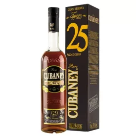 Cubaney Rum 25 years Tesoro 0,7l DD.