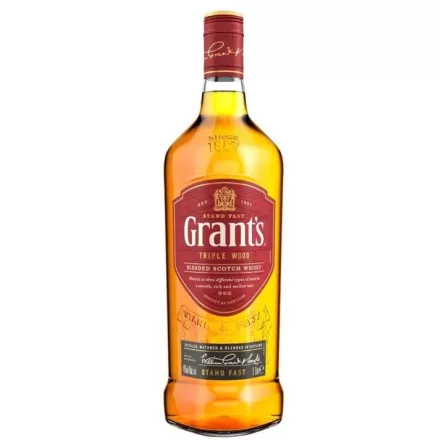 Grants Whisky Triple Wood Blended Scotch 1l