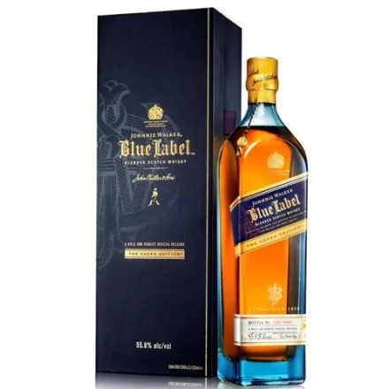 Johnnie Walker Whisky Blue Label Fine Cask Edition Blended Scotch 1l DD.