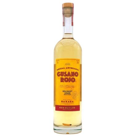 Gusano Rojo Tequila Mezcal (kukacos) 0,7l