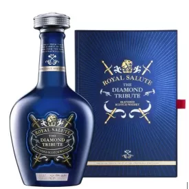   Chivas Regal Whisky Royal Salute The Diamond Tribute Blended Scotch 0,7l DD.