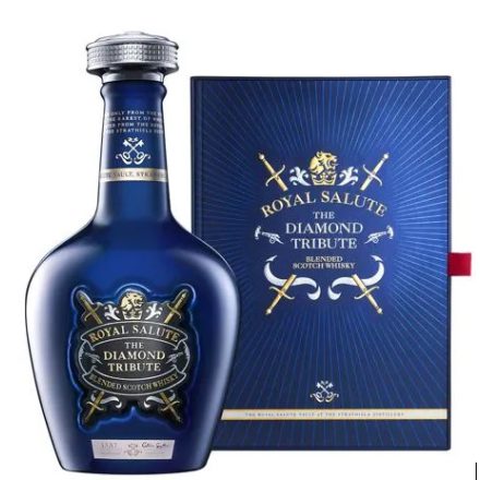 Chivas Regal Whisky Royal Salute The Diamond Tribute Blended Scotch 0,7l DD.