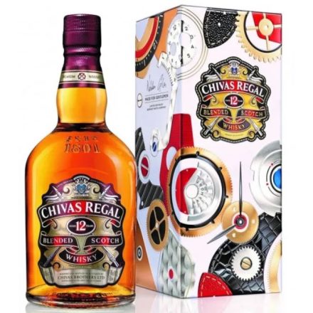 Chivas Regal Whisky 12 years Bremont Blended Scotch 0,7l DD.