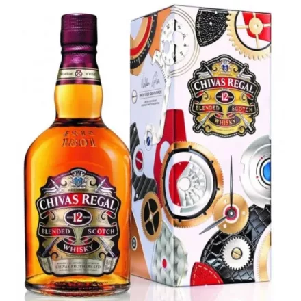 Chivas Regal Whisky 12 years Bremont Blended Scotch 0,7l DD.
